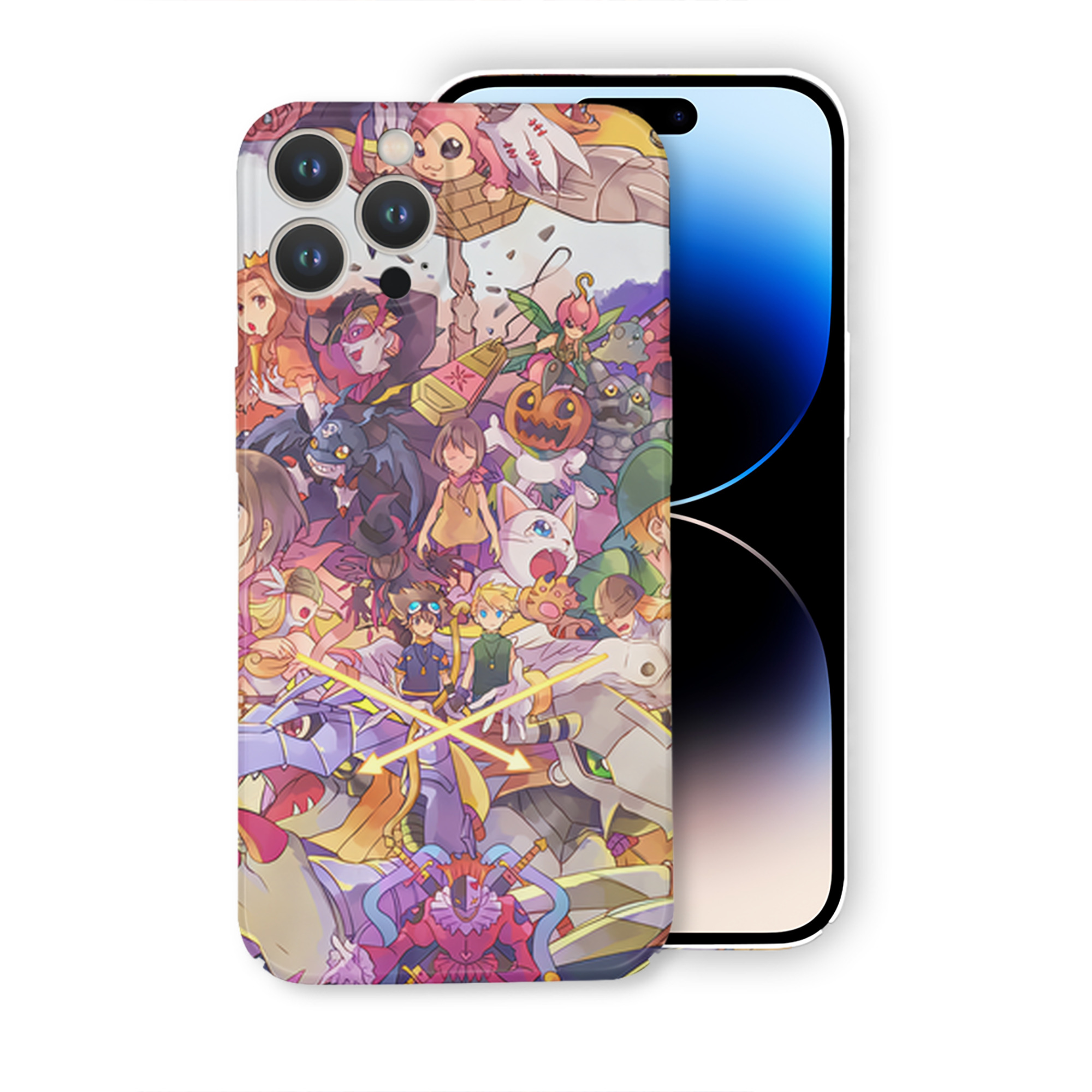 （画像用） Digimon デジタルモンスター/デジモン 【iPhone 14シリーズ対応】ハードケース